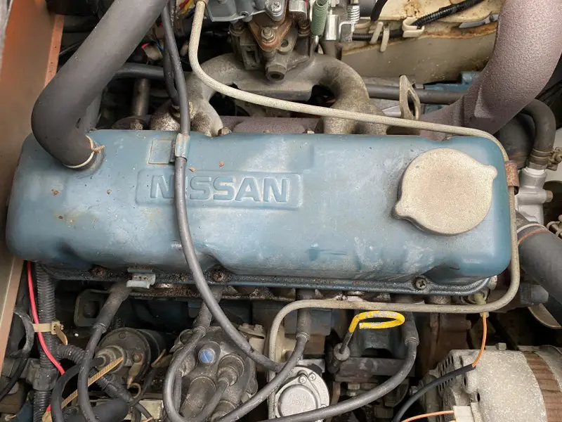 XE NÂNG XĂNG NISSAN 1 TẤN